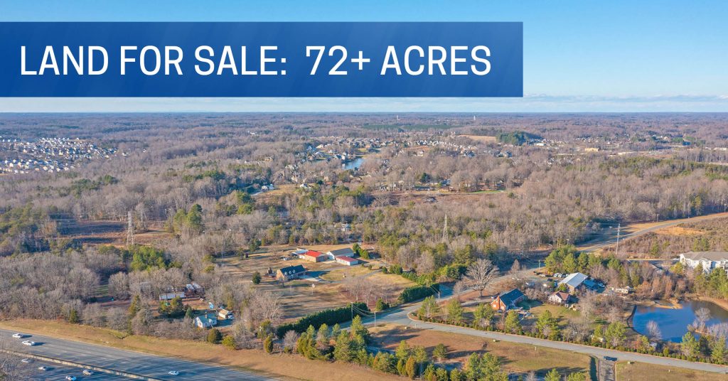 FOR SALE: 72+ acres in Burlington, NC